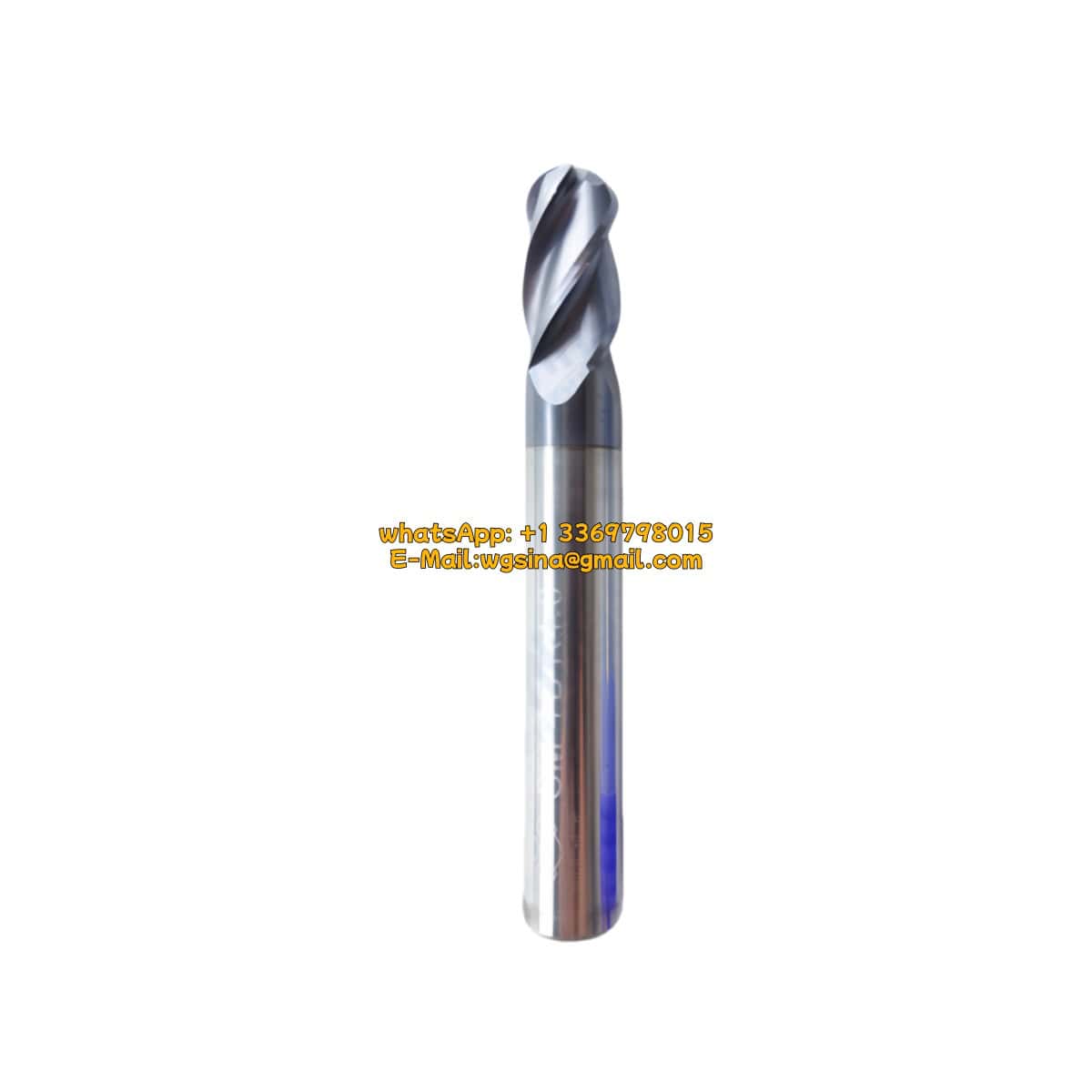 ZCC.CT Endmill 100% Original GM-4B GM-4B-R10.0 4-edge Round nose end milling cutter 1PCS