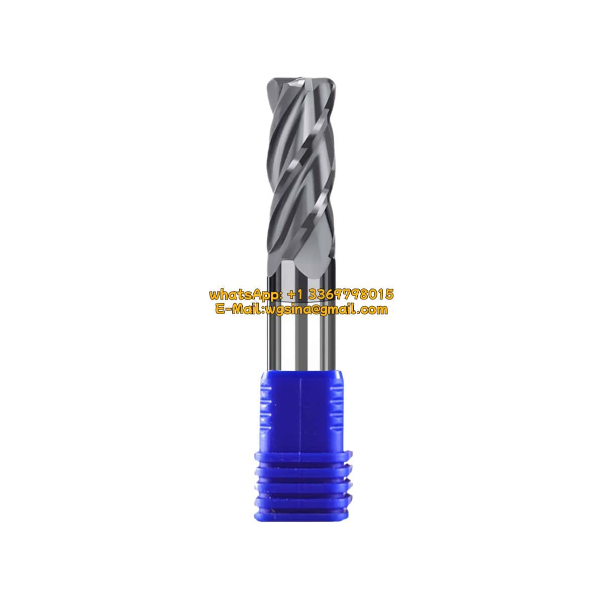 ZCC.CT Endmill 100% Original GM-4R GM-4R-D2.5R0.2 4-edge Round nose end milling cutter 1PCS