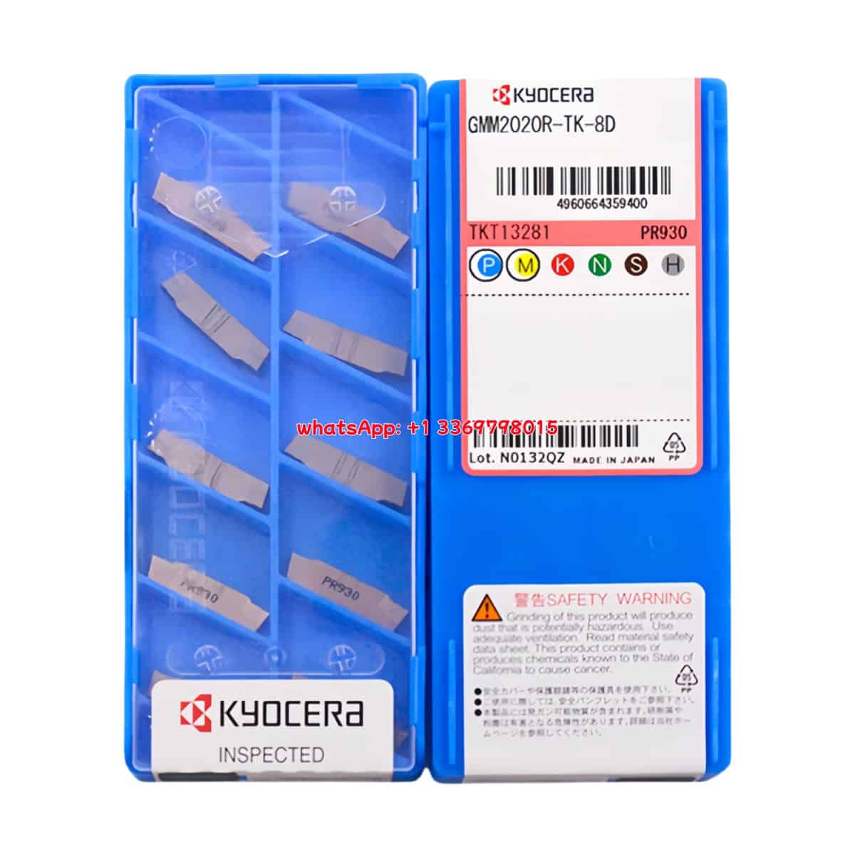 Kyocera 100% Original GMM2020R-TK-8D PR930 Cutting Tools 10PCS