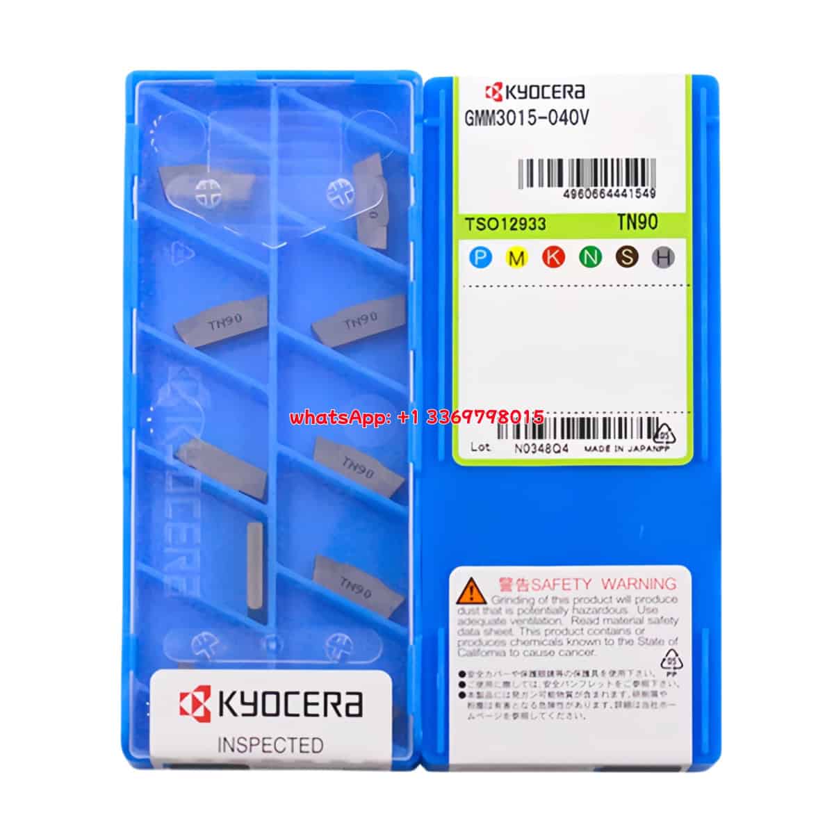 Kyocera 100% Original GMM3015-040V TN90 Cutting Tools 10PCS