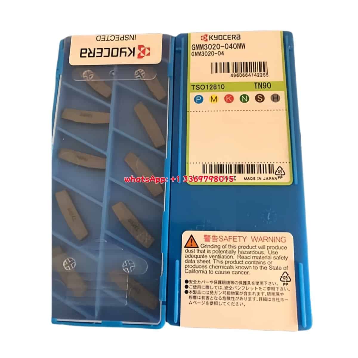 Kyocera 100% Original  Groove Insert GMM3020-150R TN90  10pcs