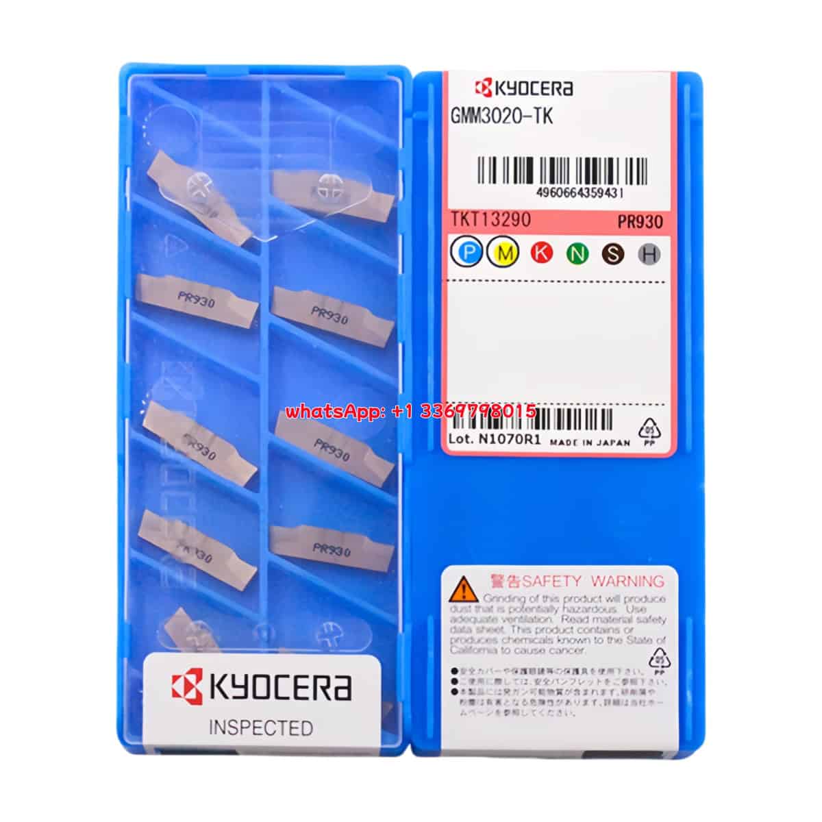Kyocera 100% Original  Groove Insert GMM3020-TMR PR1115  10pcs