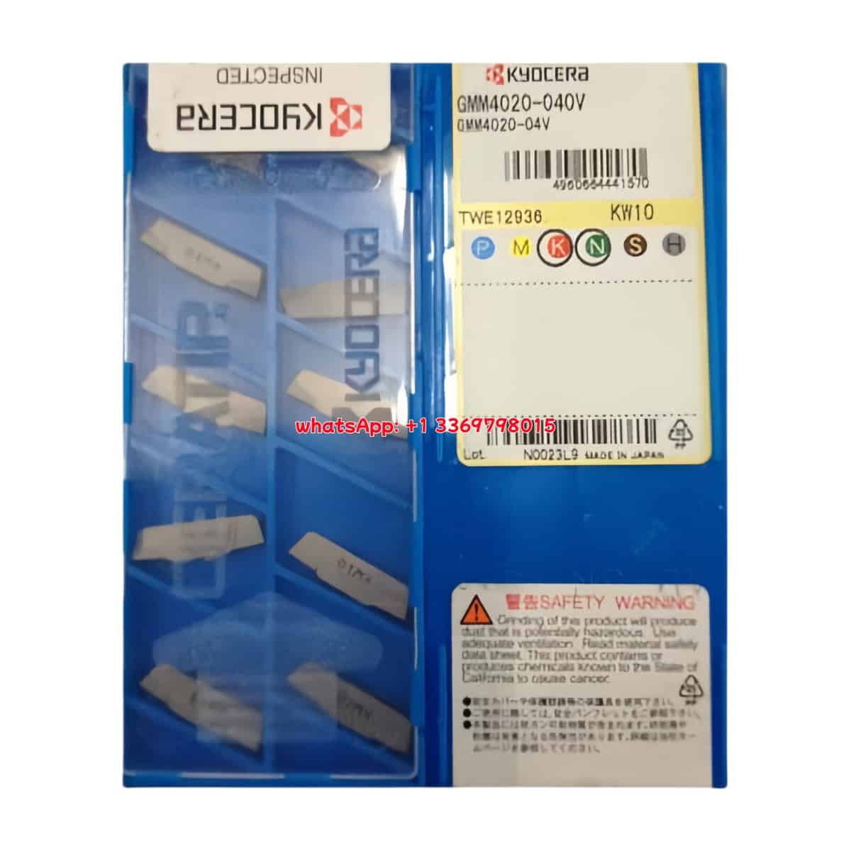 Kyocera 100% Original GMM4020-040V KW10 Cutting Tools 10PCS