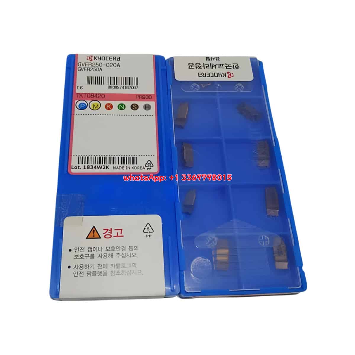 Kyocera 100% Original GVFR250-020A PR930 Cutting Tools 10PCS
