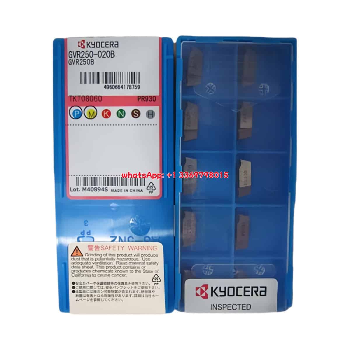 Kyocera 100% Original GVR250-020B PR930 Cutting Tools 10PCS