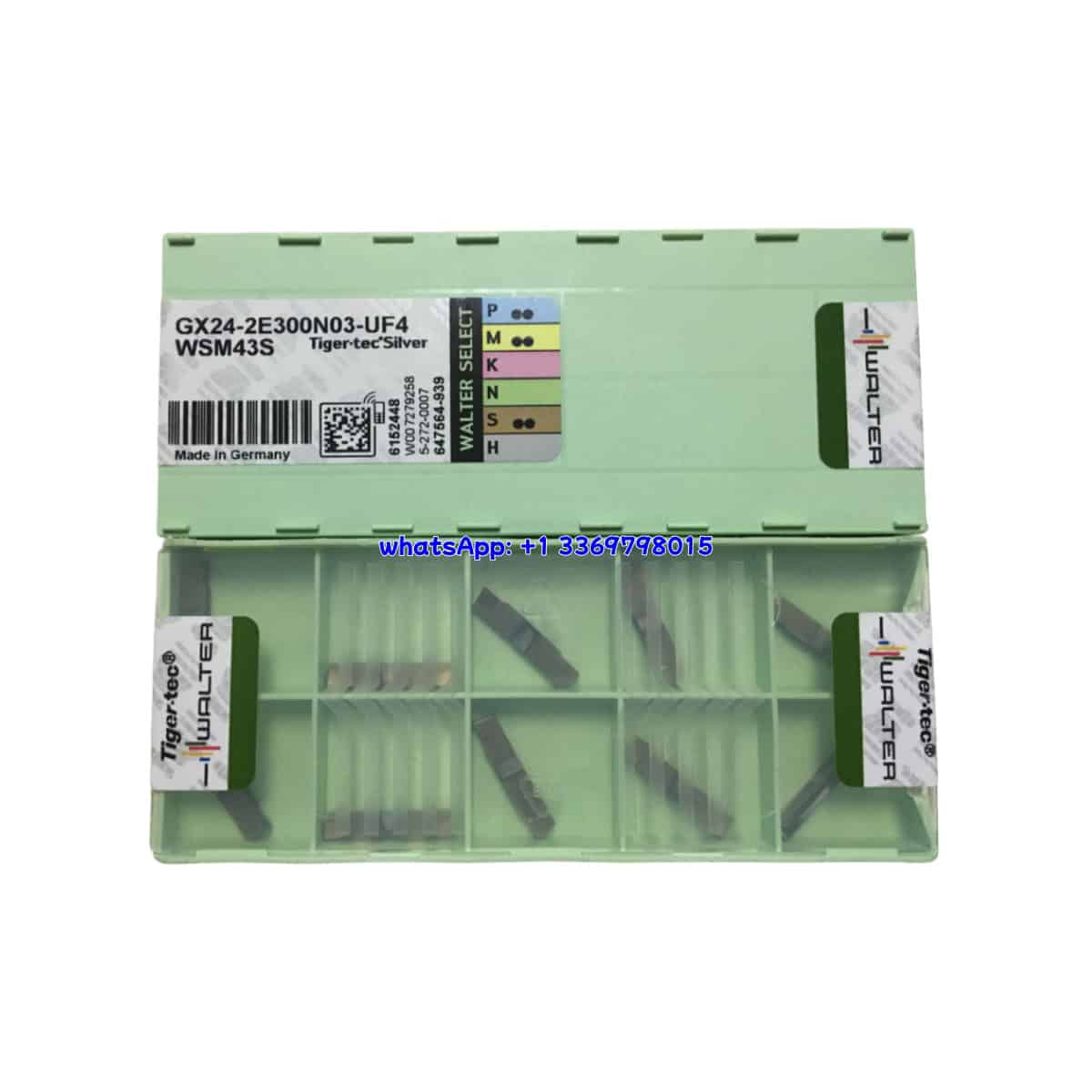 WALTER 100% Original GX24-2E3--N03-UF4 WSM43S Turning Insert 10PCS