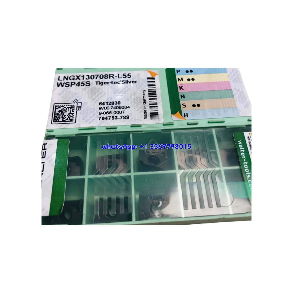 WALTER 100% Original LNGX130708R-L55 WSP45S Turning Insert 10PCS