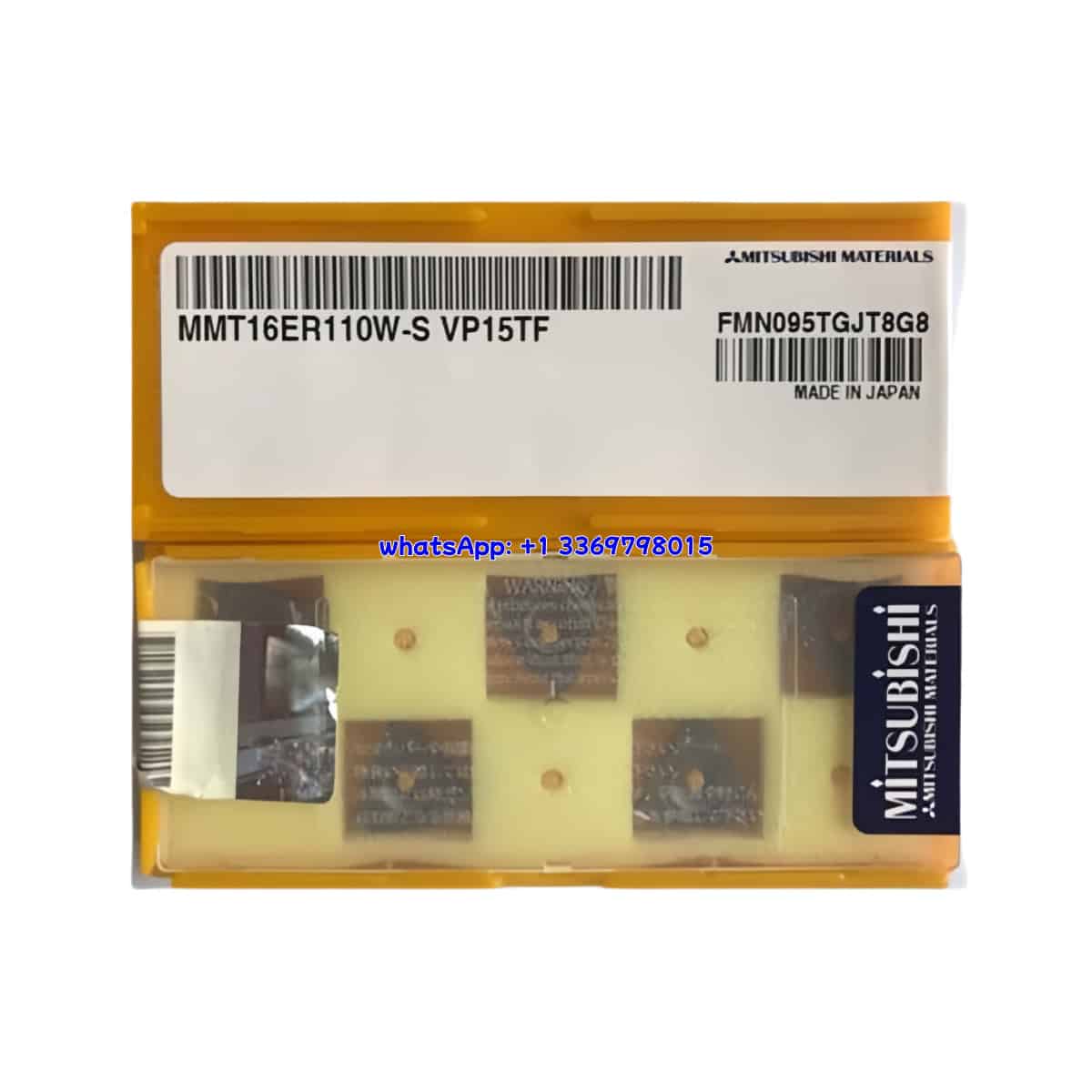 Mitsubishi 100% Original MMT16ER110W-S VP15TF Cutting Tools 10PCS
