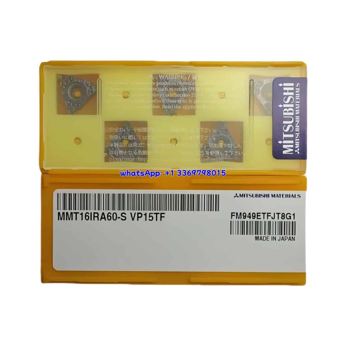 Mitsubishi 100% Original MMT16IRA60-S VP15TF Cutting Tools 10PCS