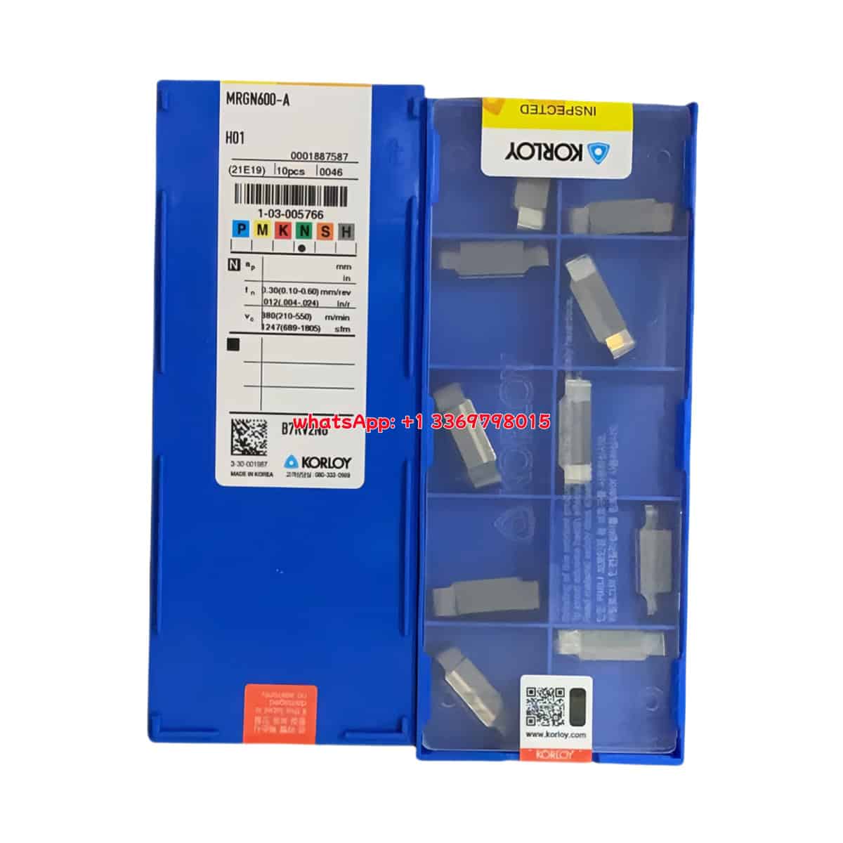 Korloy 100% Original  Groove Insert MRMN200-M H01  10pcs