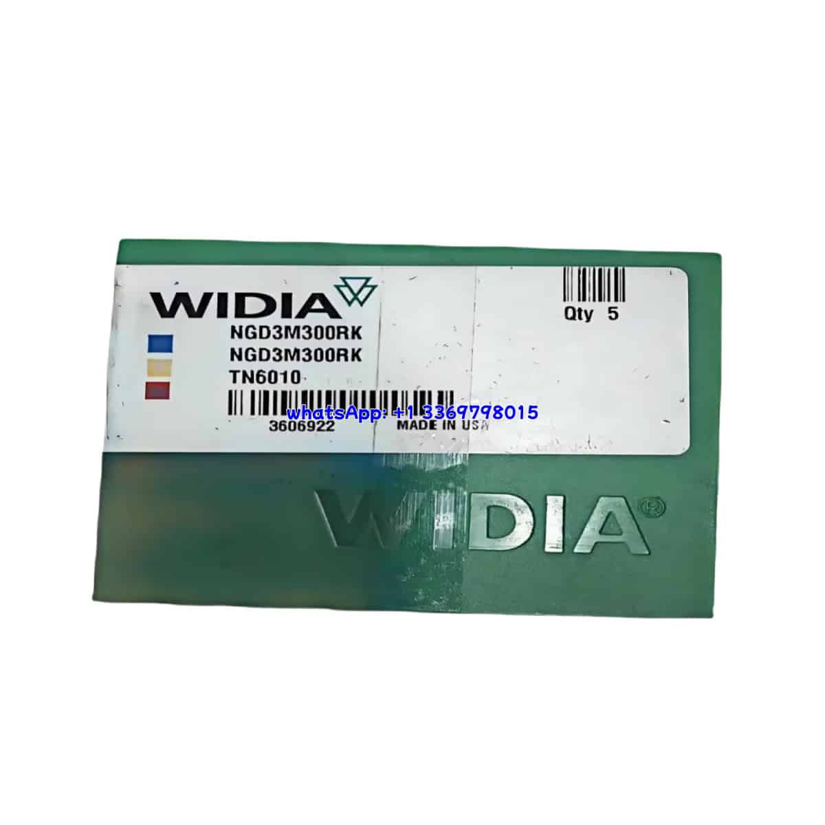 WIDIA 100% Original NGD3M300RK TN6010 Turning Insert 10PCS