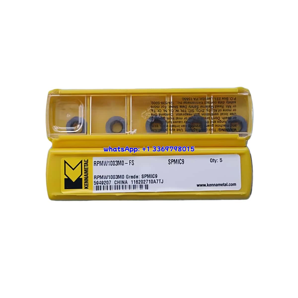Kennametal 100% Original RPMW1003MO-FS SPMIC9 Cutting Tools 10PCS
