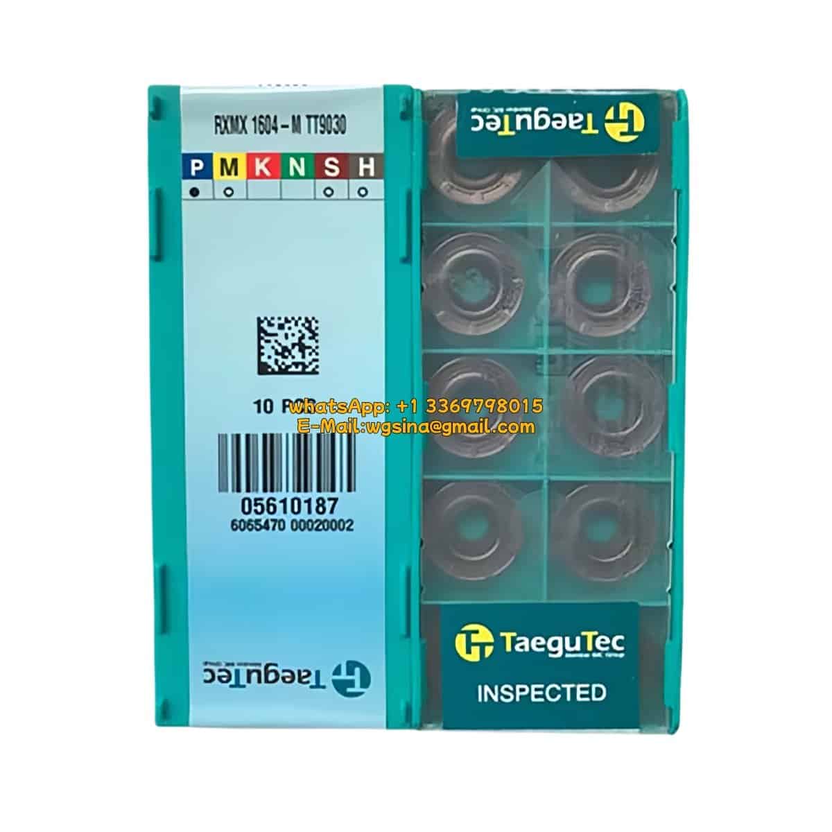 TaeguTec 100% Original RXMX 1604-M TT9030 Cutting Tools 10PCS