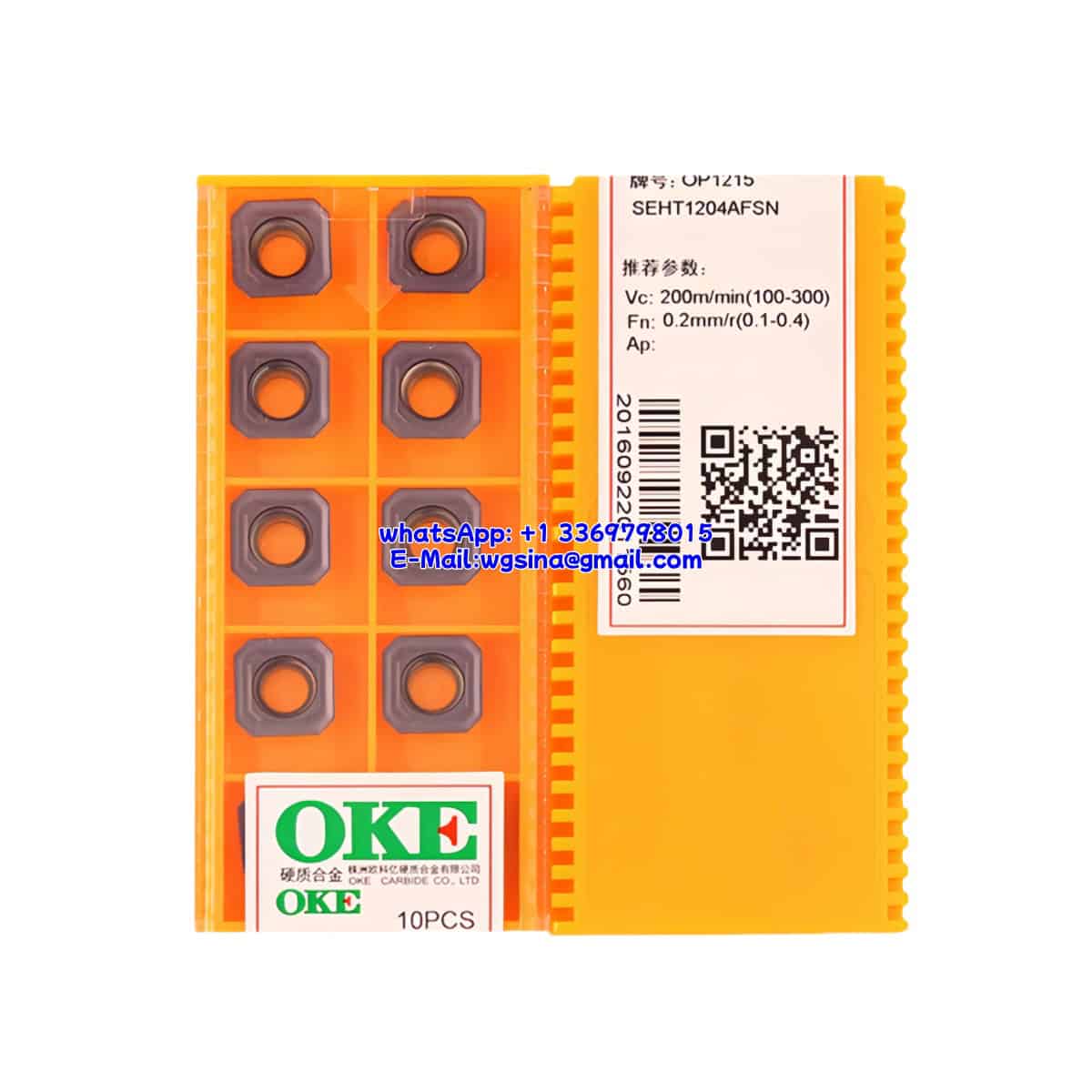 OKE 100% Original SEHT1204AFSN OP1215 Cutting Tools 10PCS