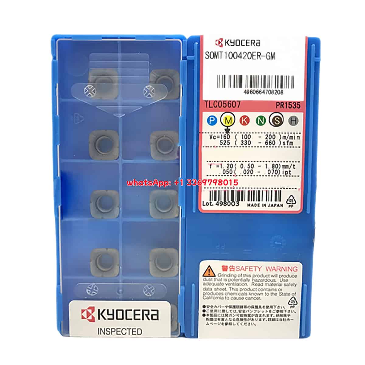 Kyocera 100% Original SOMT100420ER-GM PR1535 Cutting Tools 10PCS