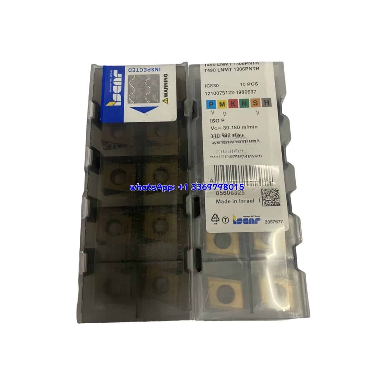 Iscar 100% Original T490 LNMT 1306PNTR IC830 Turning Insert 10PCS