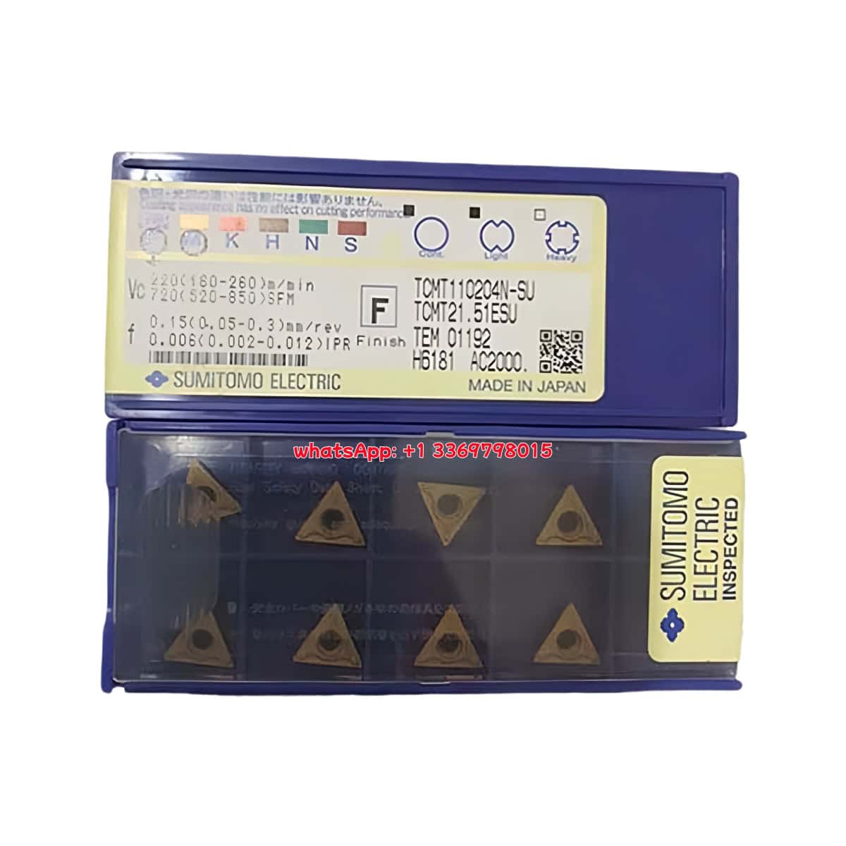 SUMITOMO 100% Original TCMT110204N-SU AC2000 Cutting Tools 10PCS