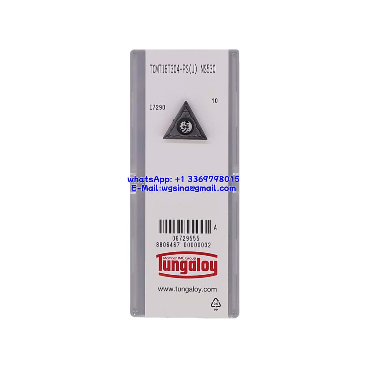 TUNGALOY 100% Original TCMT16T304-PS-NS530 Cutting Tools 10PCS