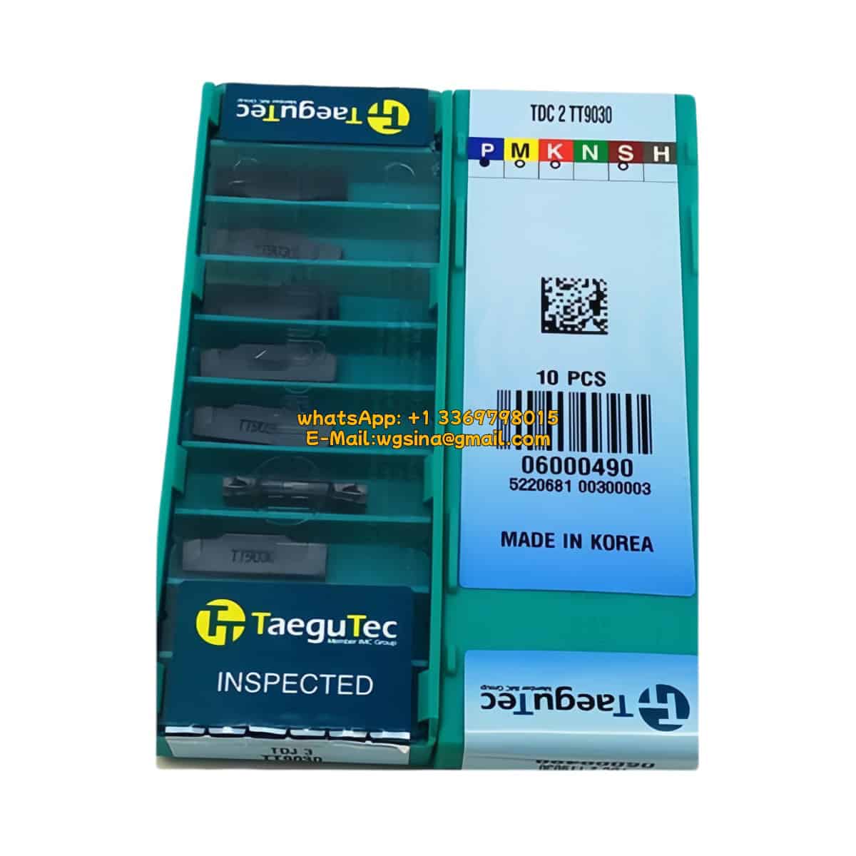 TaeguTec 100% Original TDC 2 TT9030 Cutting Tools 10PCS