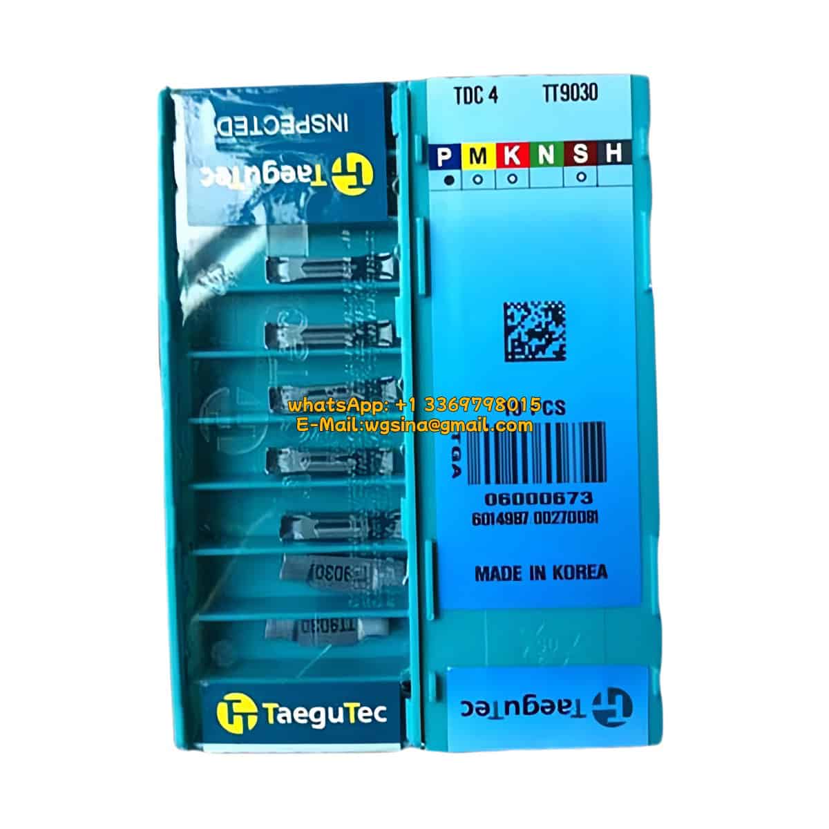 TaeguTec 100% Original TDC 4 TT9030 Cutting Tools 10PCS