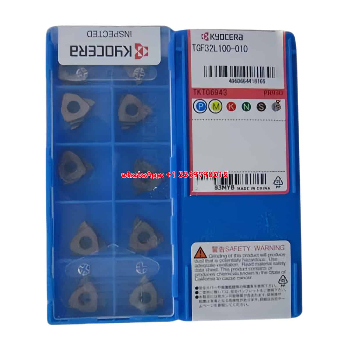 Kyocera 100% Original TGF32L100-010 PR930 Cutting Tools 10PCS