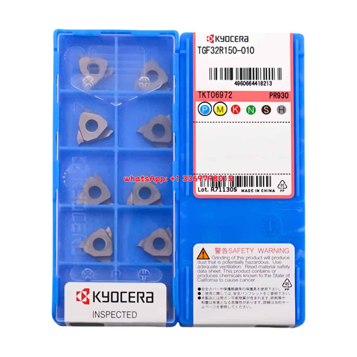 Kyocera 100% Original TGF32R150-010 PR930 Cutting Tools 10PCS