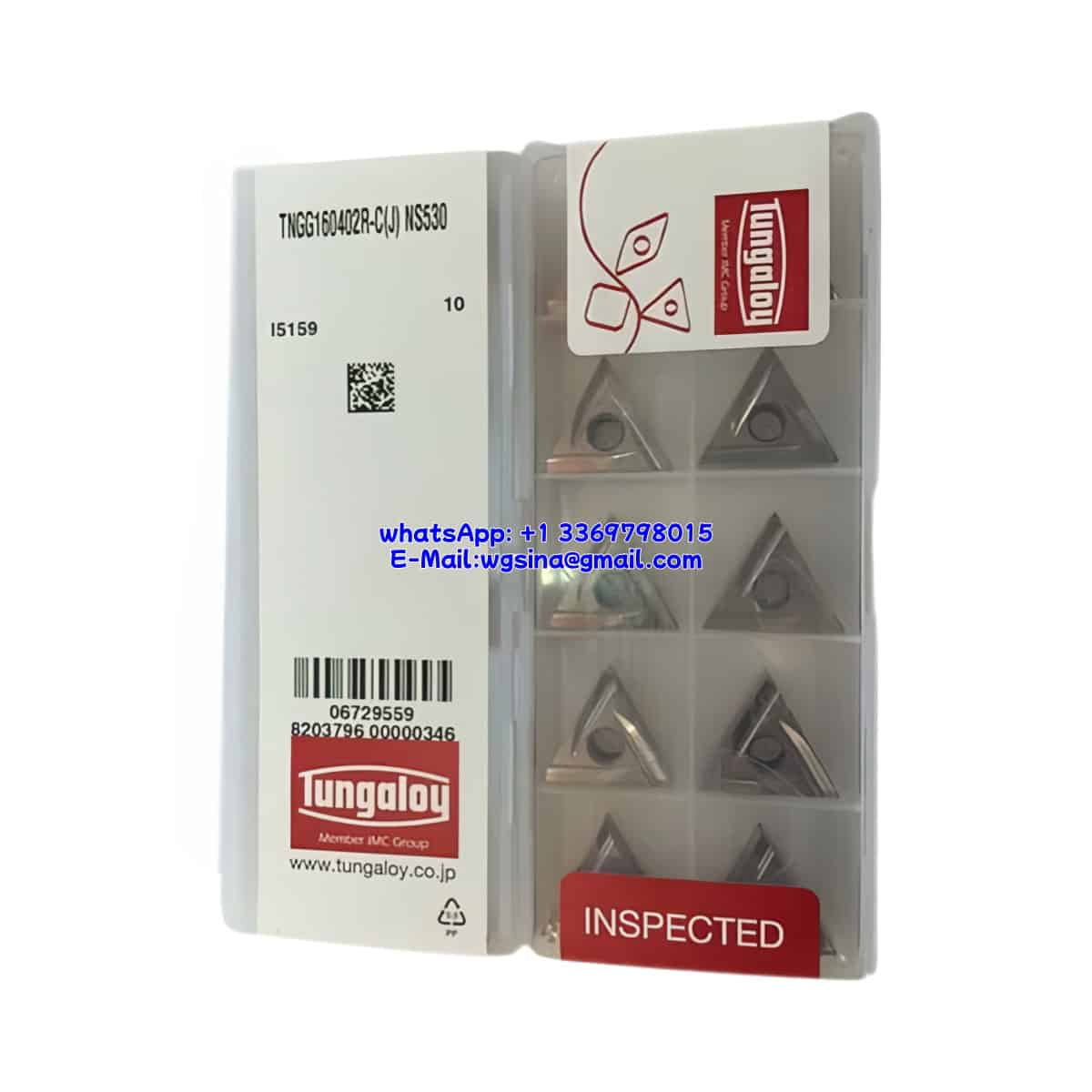TUNGALOY 100% Original TNGG160402R-C NS530 Cutting Tools 10PCS