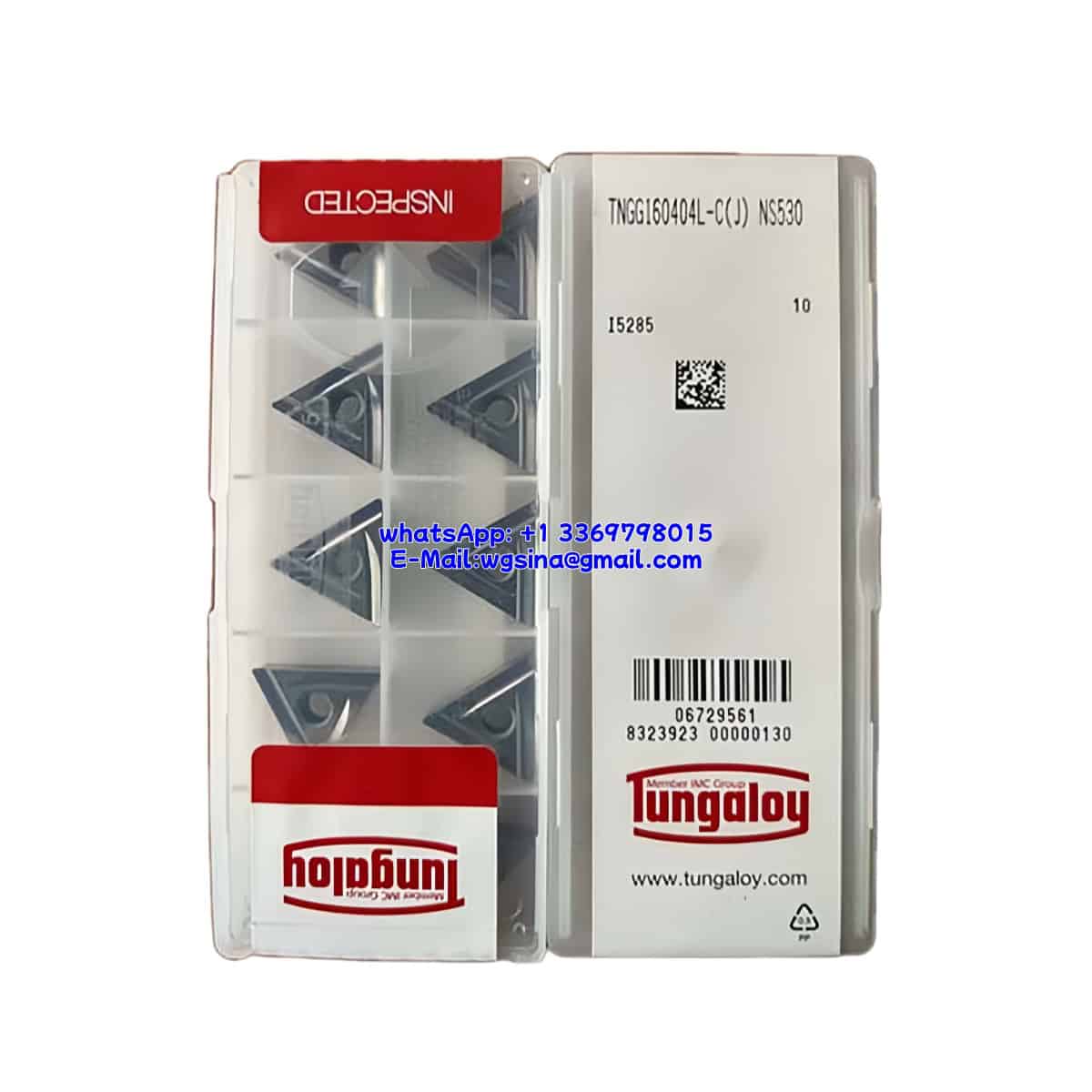 TUNGALOY 100% Original TNGG160404L-C NS530 Cutting Tools 10PCS