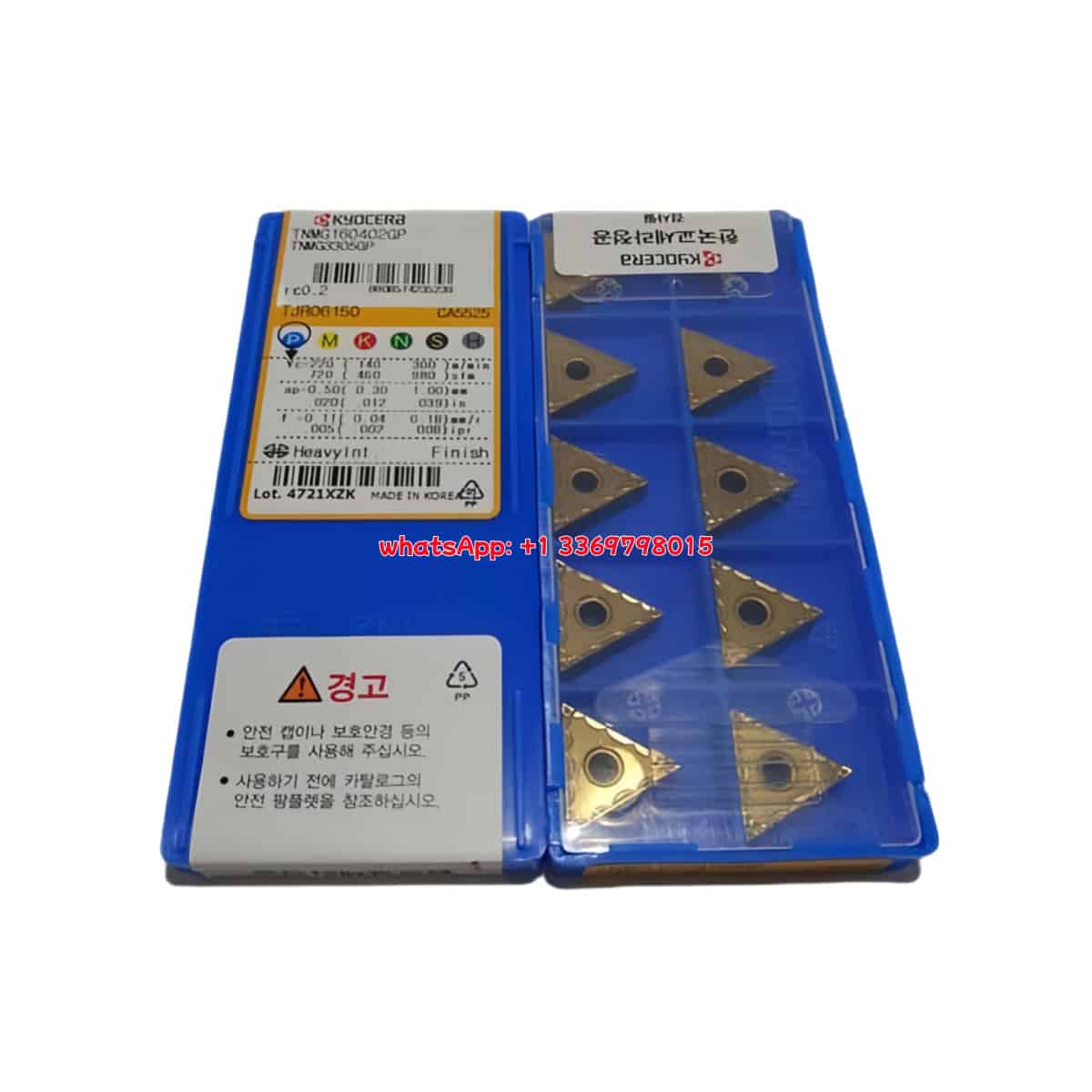 Kyocera 100% Original TNMG160402GP CA5525 Cutting Tools 10PCS