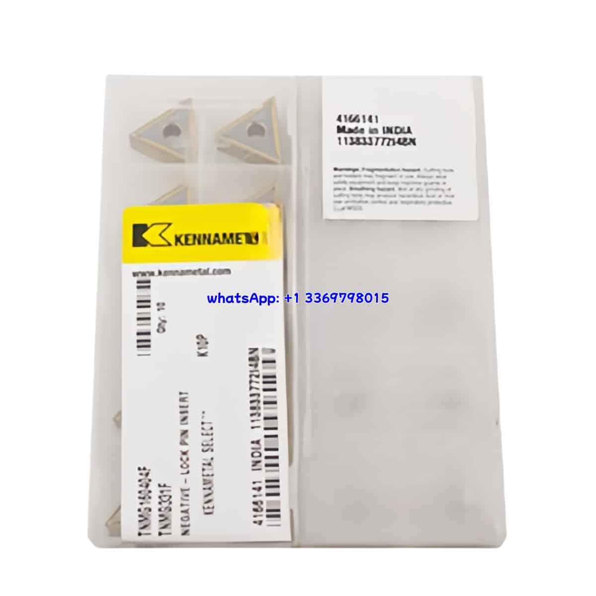 Kennametal 100% Original TNMG160404-F K10P Cutting Tools 10PCS