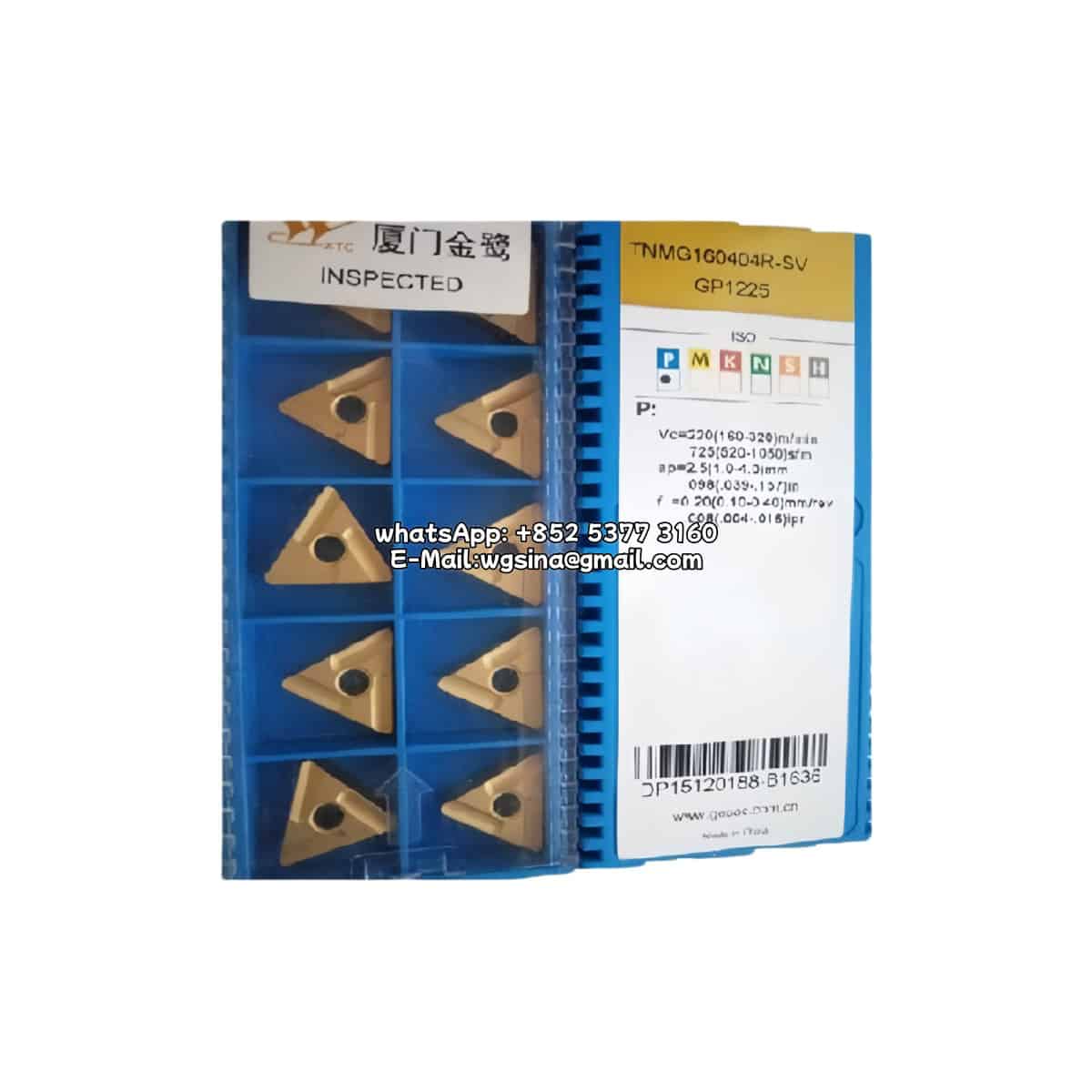 Gesac 100% Original TNMG160408R-SV GP1225/TNMG 1PCS