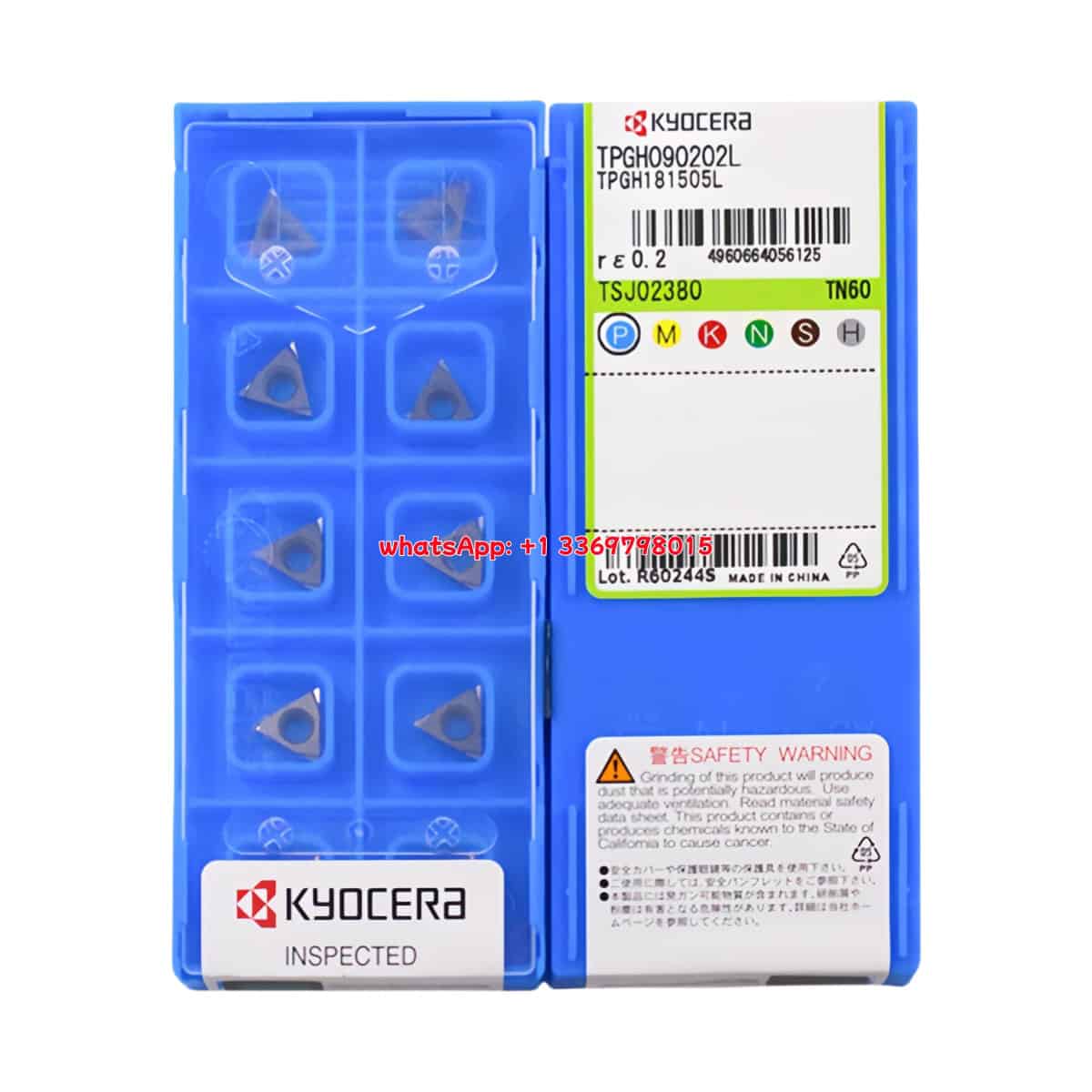 Kyocera 100% Original  Turning Insert TPGH090202L TN620  10pcs