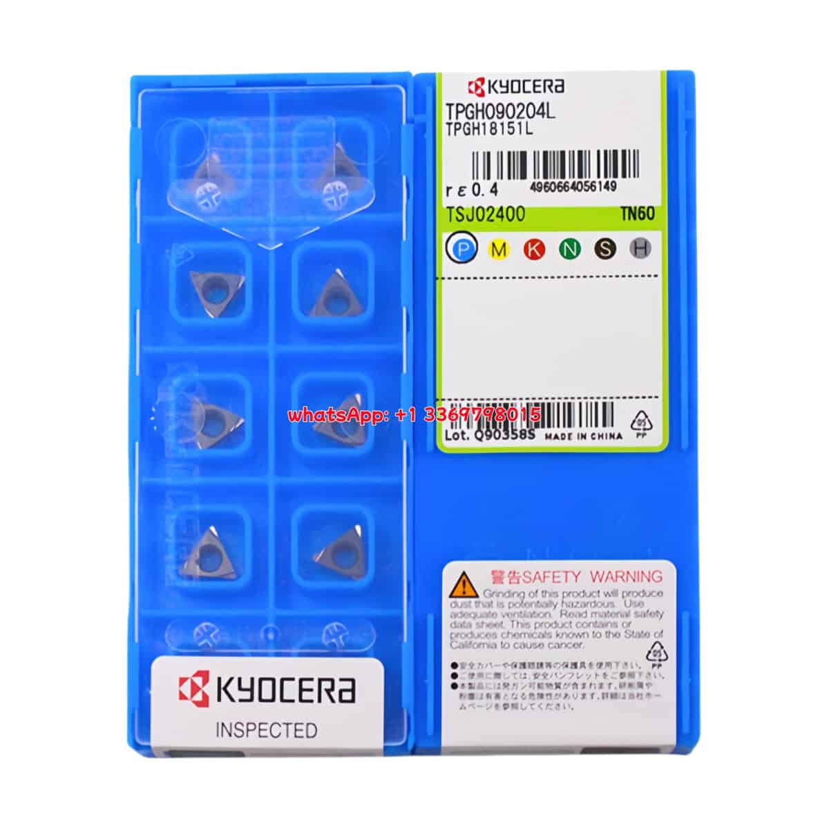 Kyocera 100% Original  Turning Insert TPGH090204L TN620  10pcs