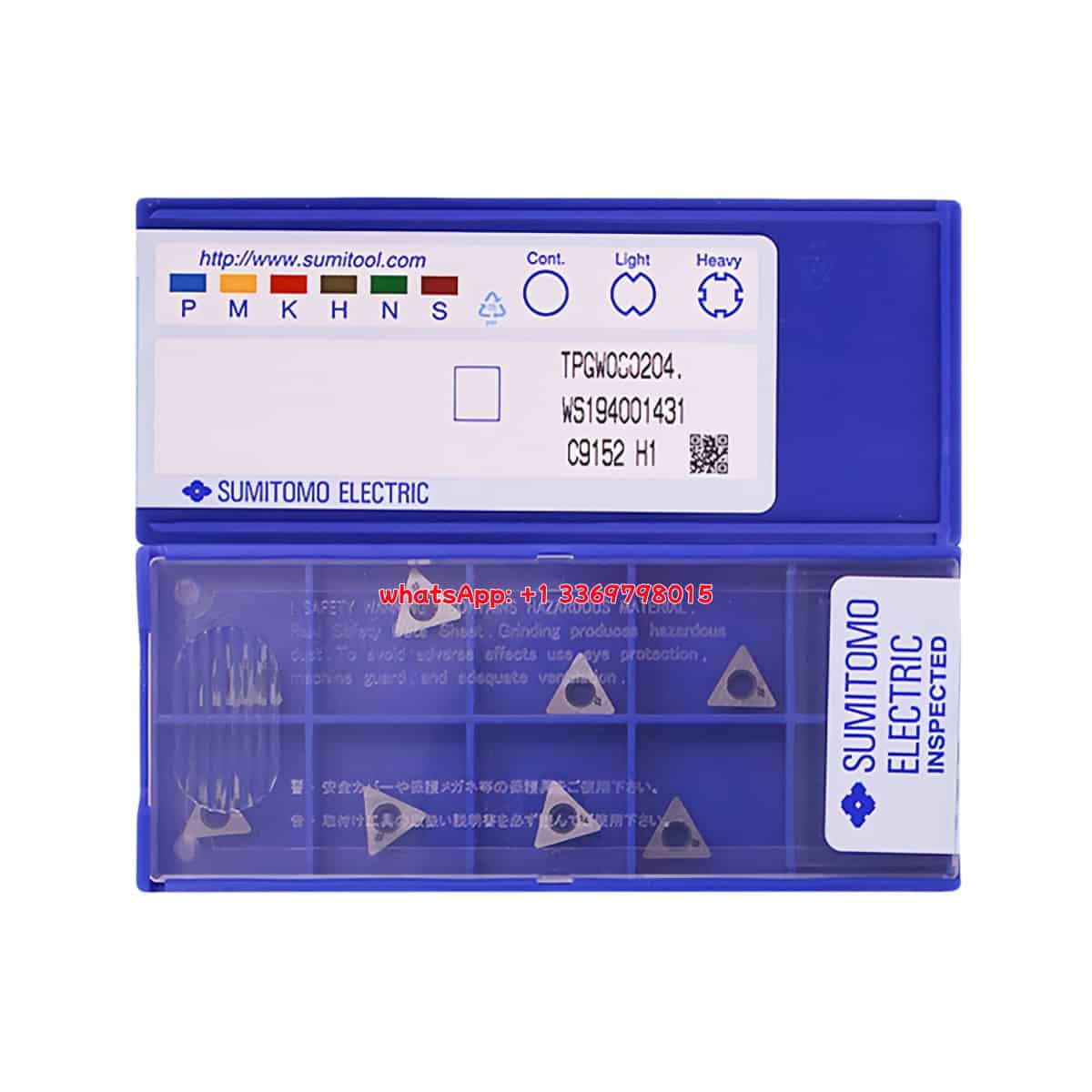 SUMITOMO 100% Original  Cutting Tool  Turning Insert TPGW110204 EH10  10pcs