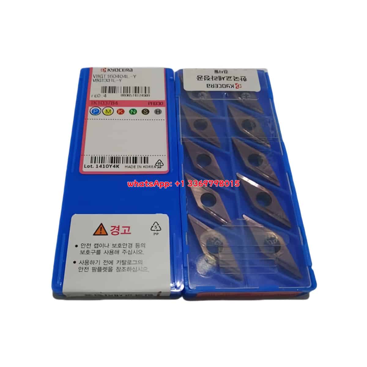 Kyocera 100% Original VBGT160404L-Y PR930 Cutting Tools 10PCS