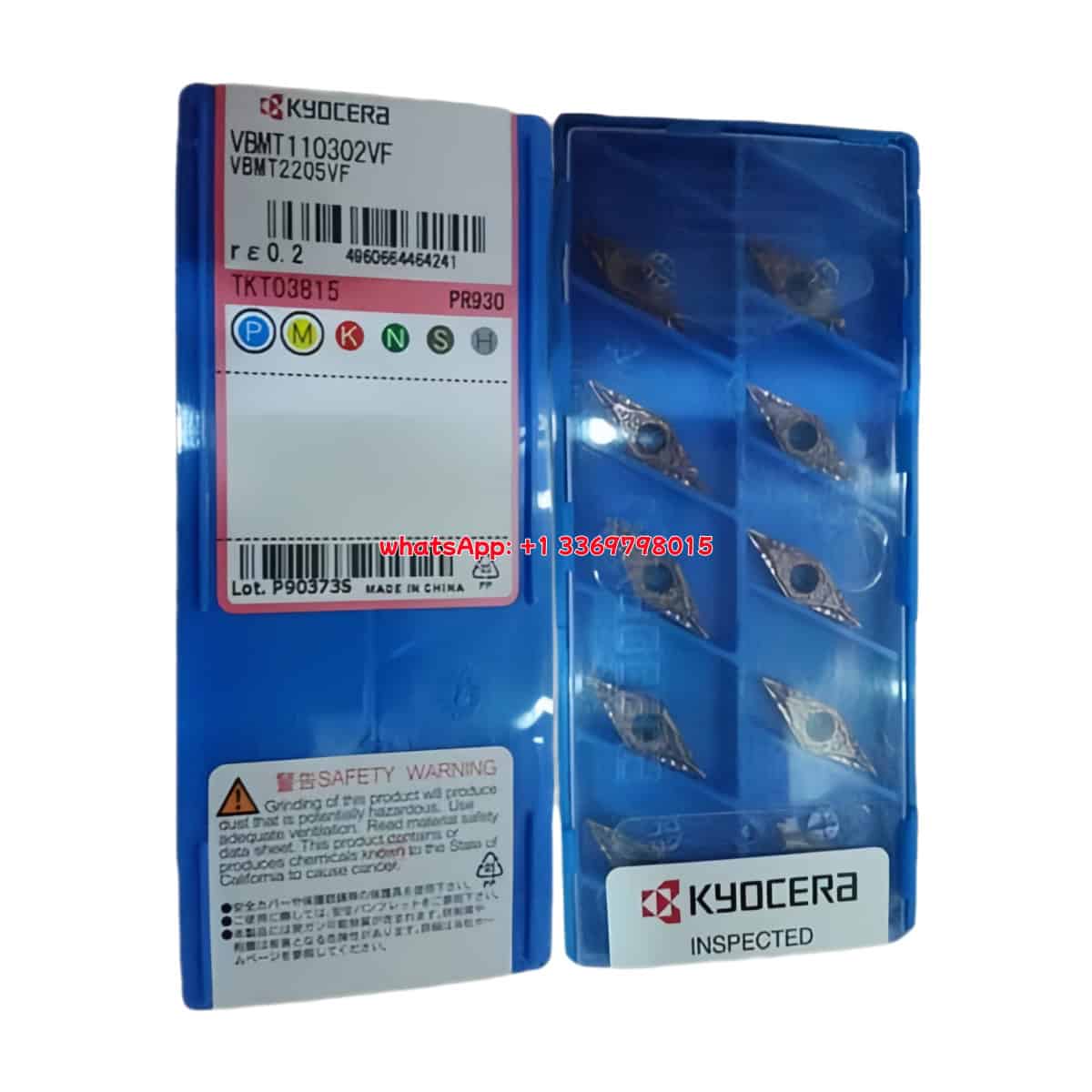 Kyocera 100% Original VBMT110302VF PR930 Cutting Tools 10PCS