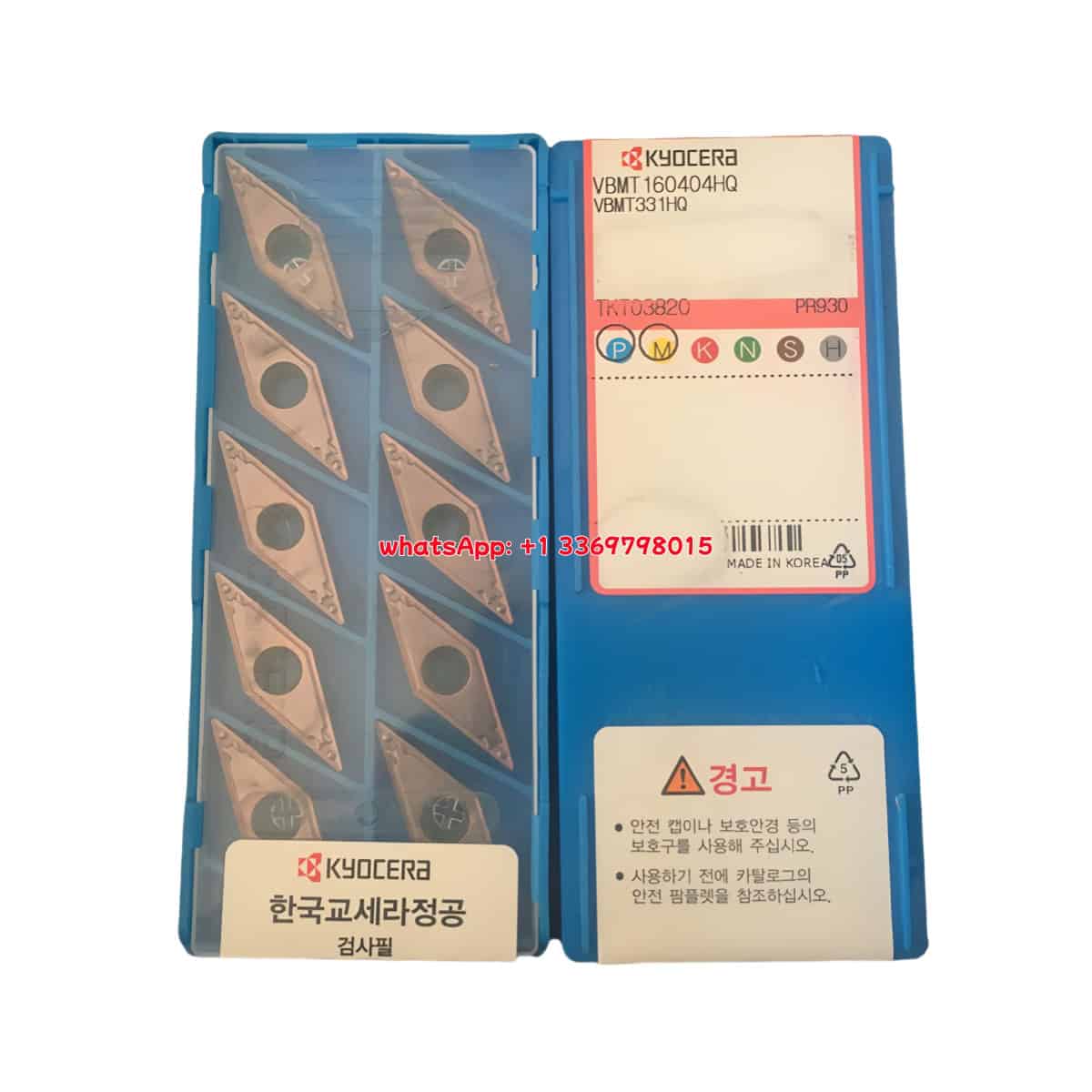 Kyocera 100% Original VBMT160404HQ PR930 Cutting Tools 10PCS