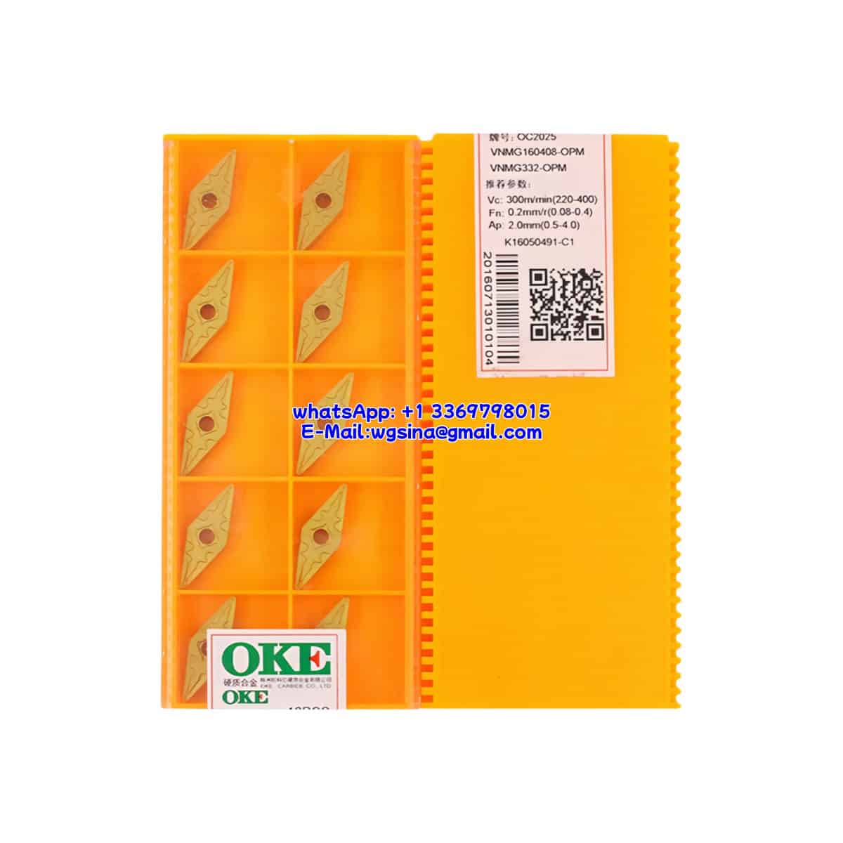 OKE 100% Original VNMG160408-OPM OC2025 Cutting Tools 10PCS