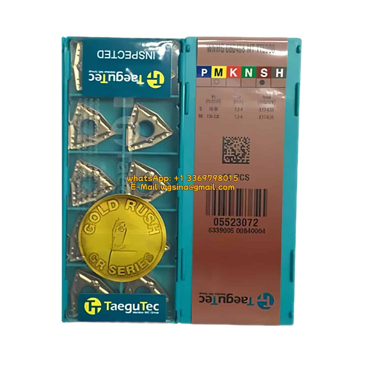 TaeguTec 100% Original WNMG 080408 MT TT5080 Cutting Tools 10PCS