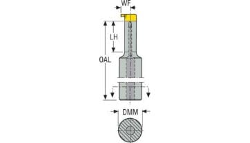 Seco 100% Original  Cutting Tools A10H-SGXN11-098-R 1 pcs