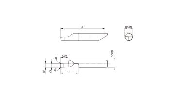 Achteck 100% Original  Cutting Tools ASIFL 08A300-8015 AP220U 10 pcs