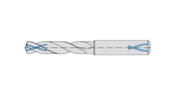 Achteck 100% Original  Cutting Tools Hard metal drill 5xD 3,969 (5/32 ) s  internal cooling D106-05-03969A1 AP30P1U 10 pcs