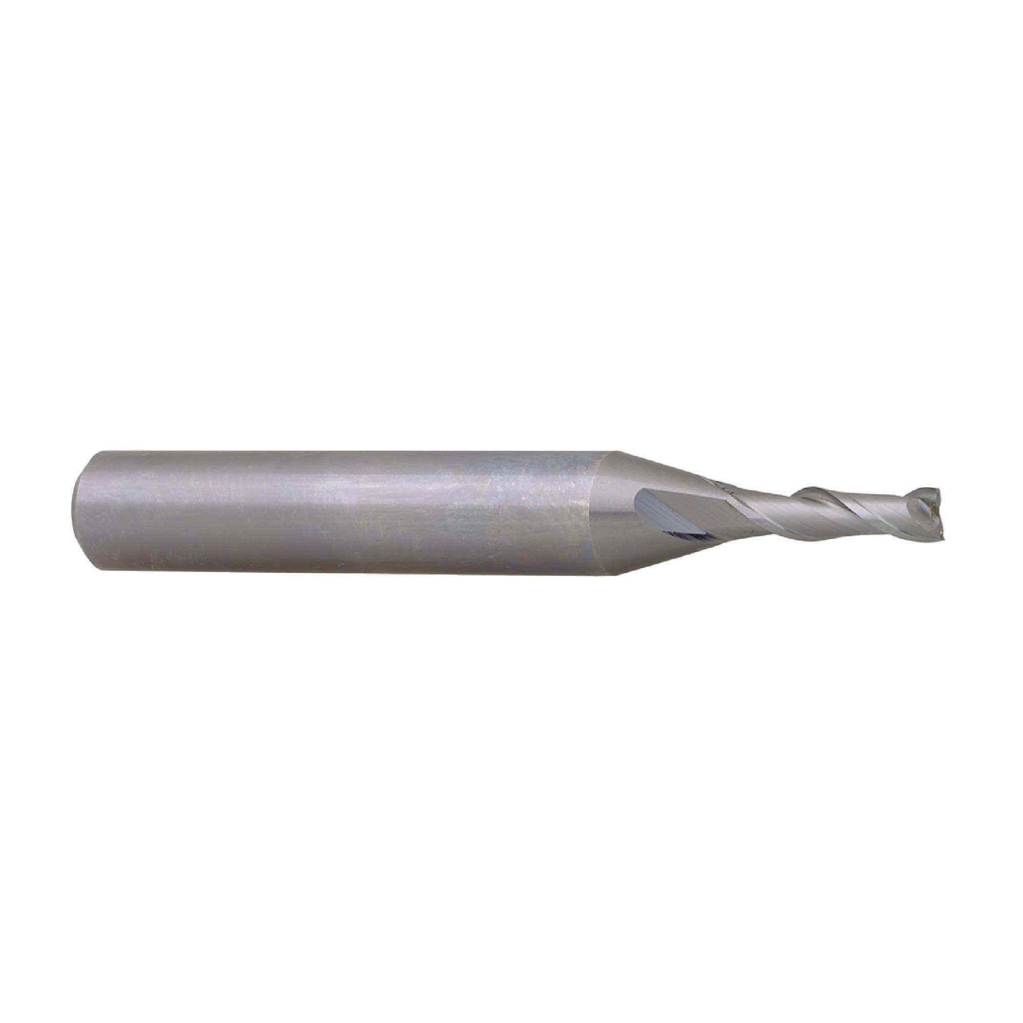 Nachi 100% Original 0107540 2.50mm Size, 7.00mm LOC, 2 Flute, M42 8% Cobalt 2 Flute Finishing End Mill 1 pcs