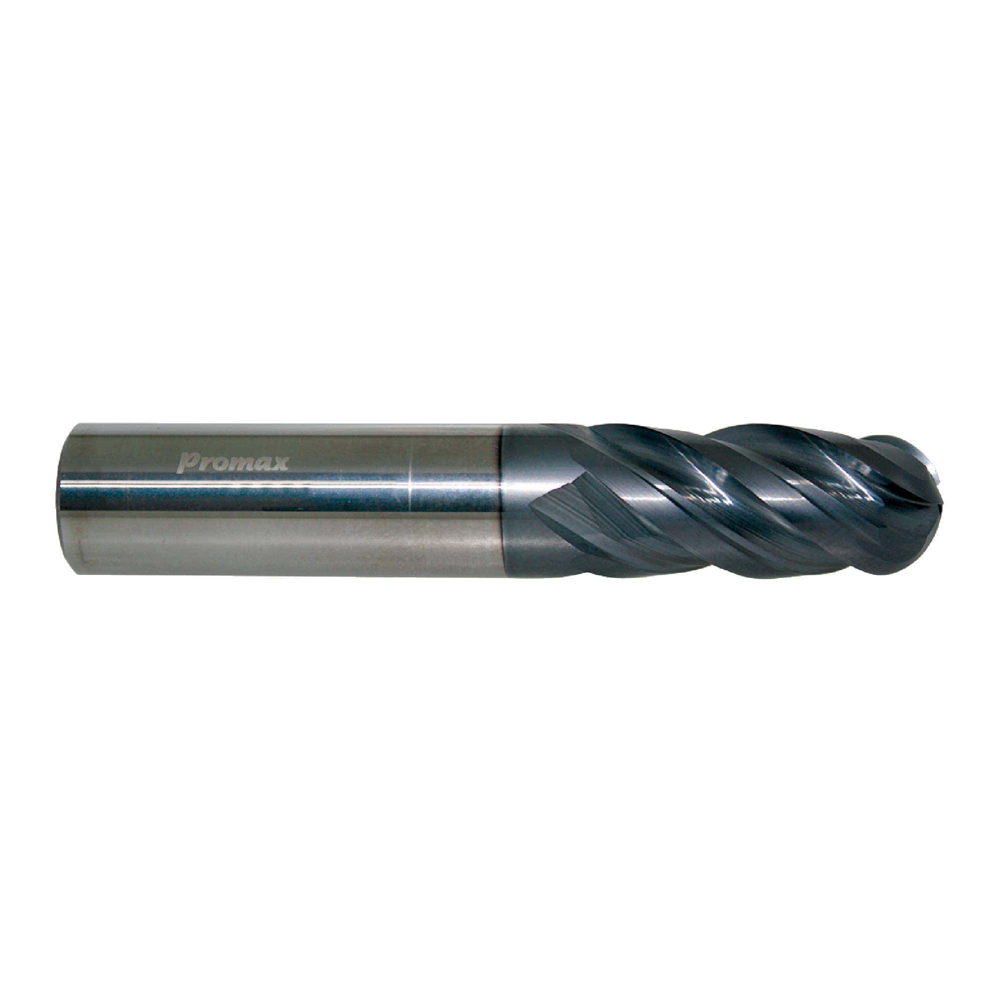 CERATIZIT 100% Original 12180665 3/16 Size, 5/8 LOC, 4 Flute, Solid Carbide Ball/Roughing Combination End Mill 1 pcs