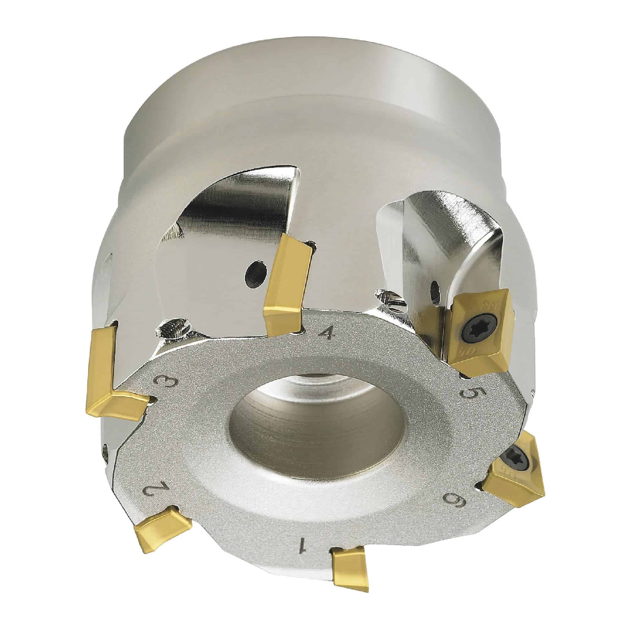 Korloy 100% Original 1-06-013456 - AMCA2200HS, 2.000 90 Degree Square Shouldering Indexable Face Mill for APMT11T3 Inserts, Right Hand AMCA2200HS 1 pcs