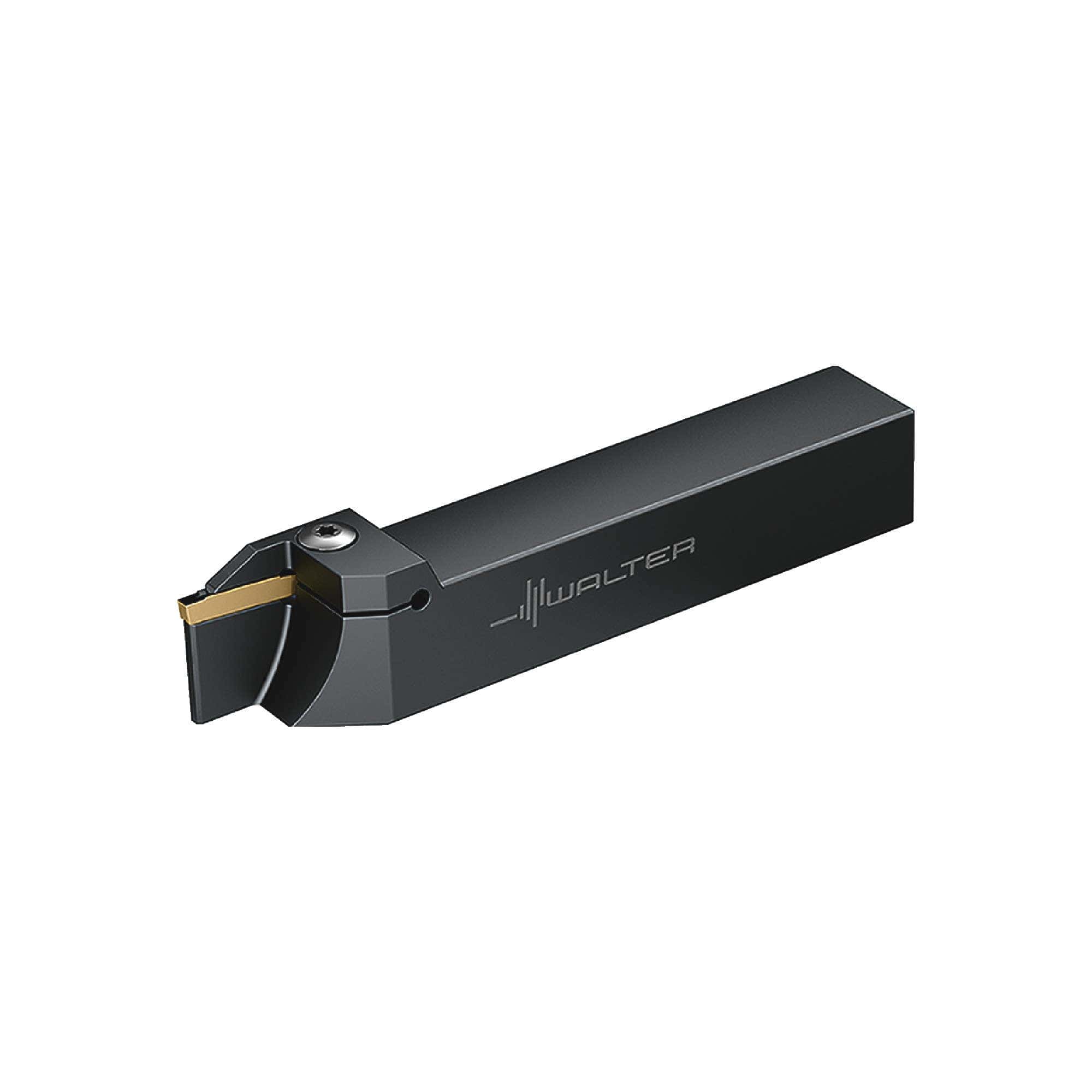 Walter 100% Original 6957496 - 25mm Shank, Grooving Tool Holder / Monoblock, GX24-4E6 GX Series Inserts, Left Hand 1 pcs