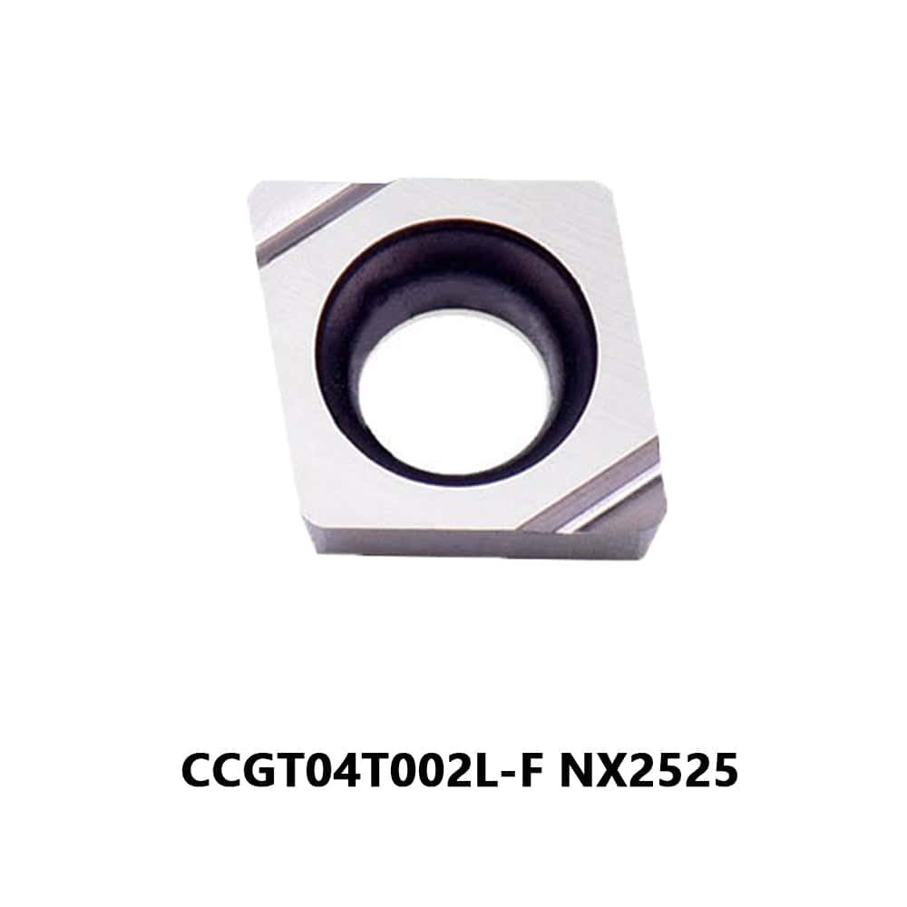 Mitsubishi 100% Original CCGT04T002L-F NX2525 Turning Insert 10 pcs