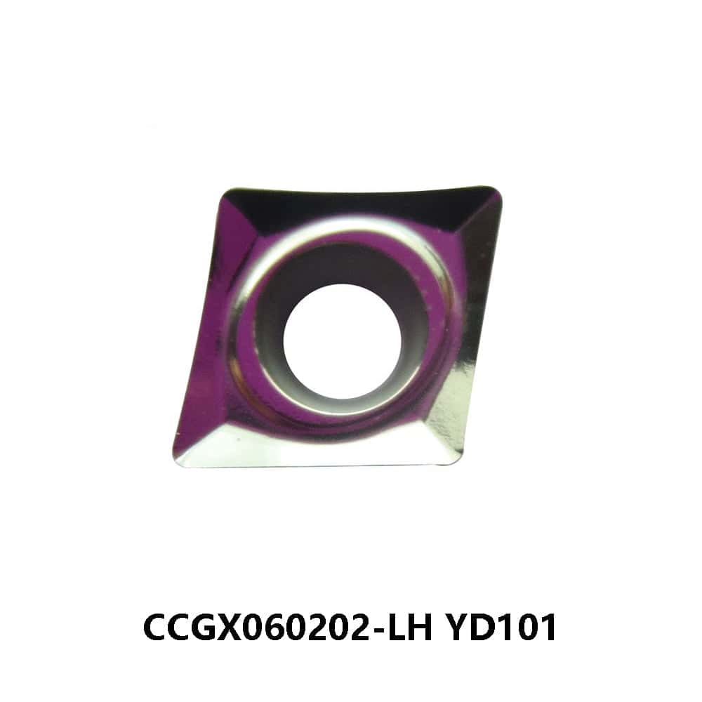 Zcc.ct 100% Original  CCGX060202-LH YD101 Turning Insert 10 pcs