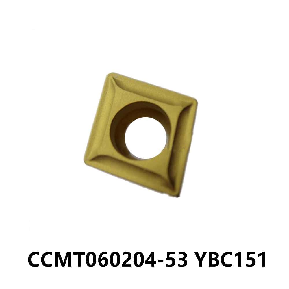 Zcc.ct 100% Original  CCMT060204-53 YBC151 turning Insert 10 pcs