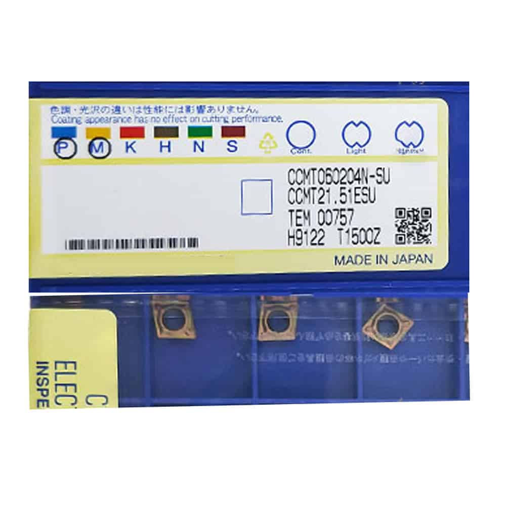 Sumitomo 100% Original CCMT060204N-SU T1500Z Turning Insert 10 pcs